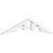 Ekena Millwork Pitch Vienna Architectural Grade PVC Gable Pediment, 36"W x 7 1/2"H x 1"P (5/12) GPP036X008X100VIE - alternate 1